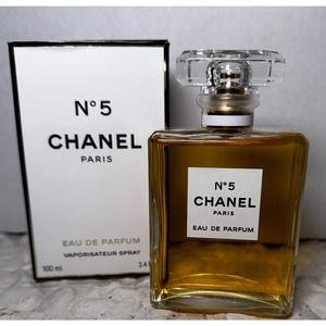 CHANEL No 5 Paris 3.4oz / 100ml Eau De Parfum EDP Spray for Women NEW OPEN BOX